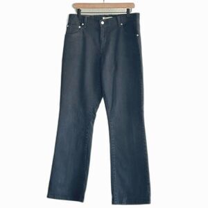 Levi’s 550 Jeans Relaxed Boot Cut Black Denim Casual Pants Women’s Size 12 Long
